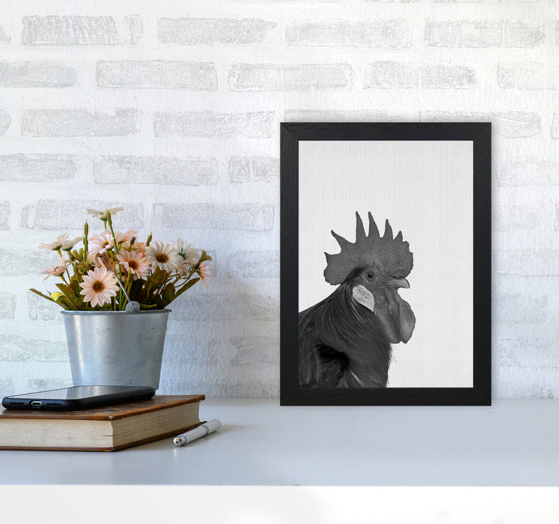 Cock A Doodle Doo Art Print by Jason Stanley A4 White Frame