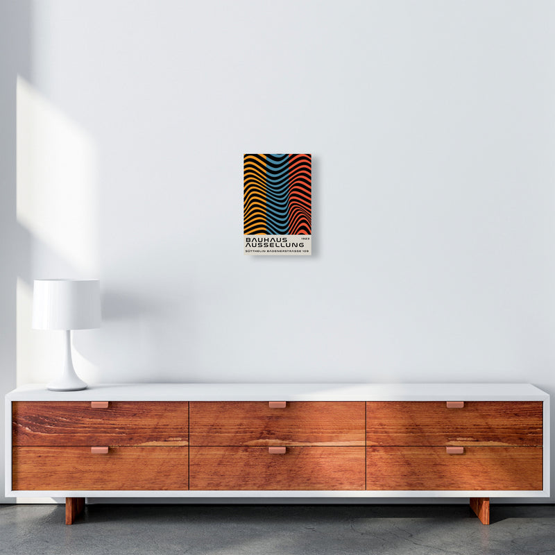 Bauhaus Tri-Color Art Print by Jason Stanley A4 Canvas