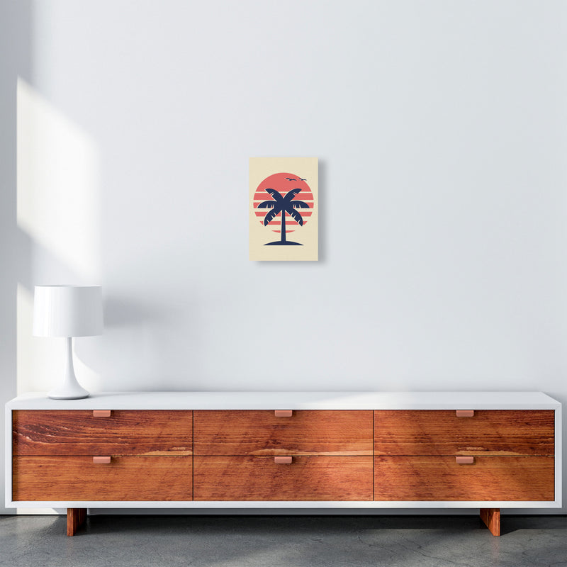 Palm Tree Vibes Art Print by Jason Stanley A4 Canvas