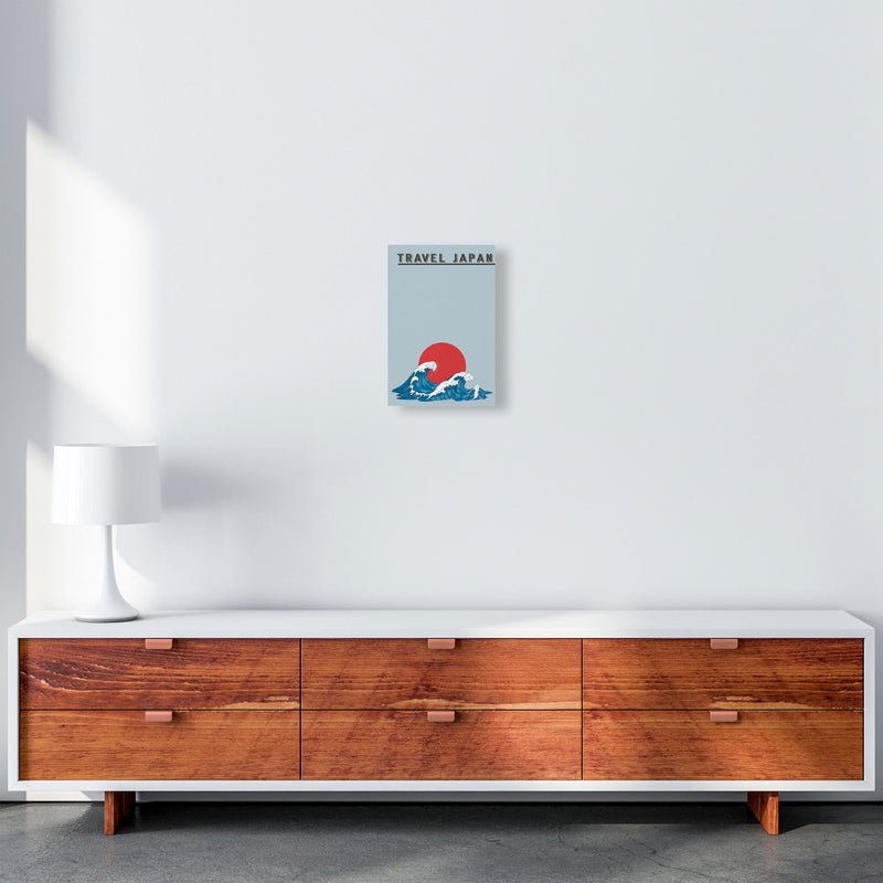Japanese Waves Art Print by Jason Stanley A4 Canvas