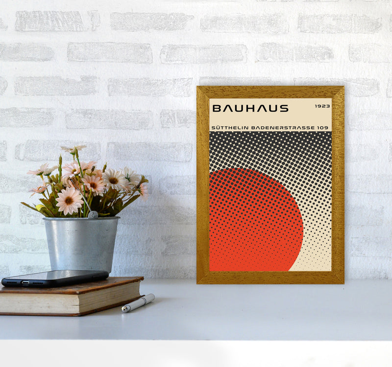 Bauhaus Geometric Red Vibe II Art Print by Jason Stanley A4 Print Only