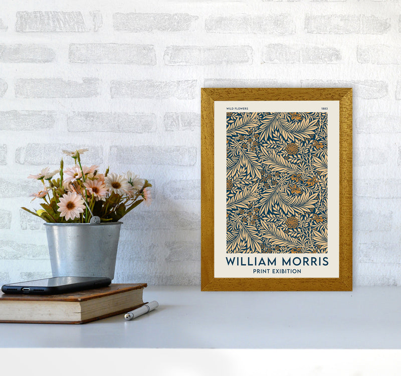 William Morris- Wild Flowers Art Print by Jason Stanley A4 Print Only
