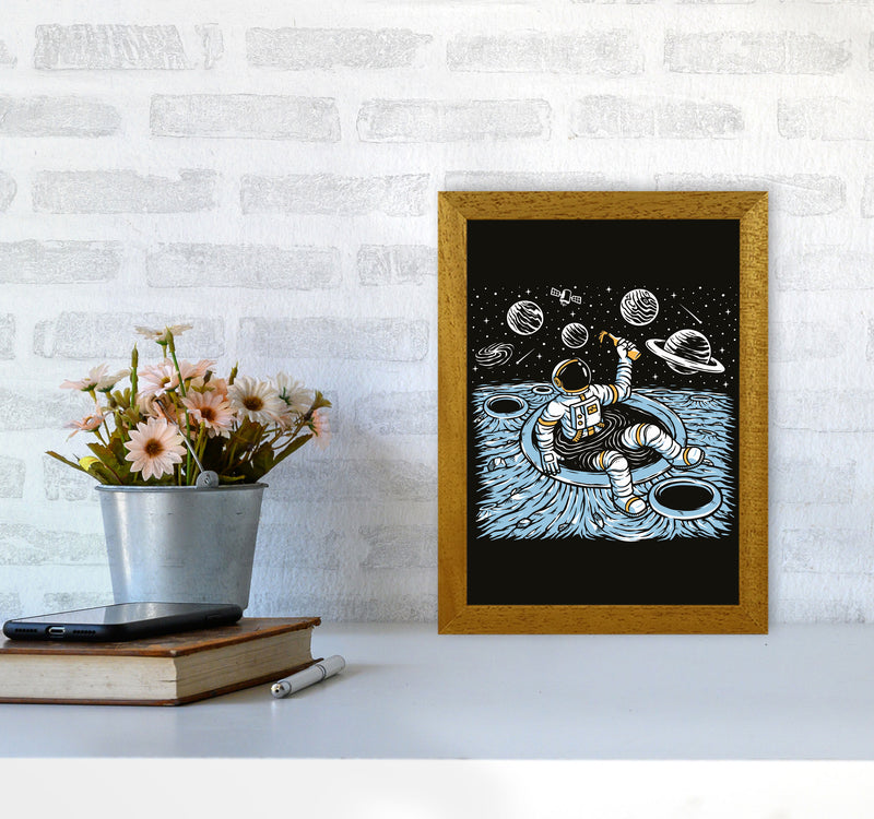 Cold Beer And Zero Gravity Art Print by Jason Stanley A4 Print Only