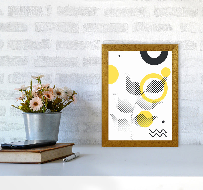 Abstract Halftone Shapes 4 Art Print by Jason Stanley A4 Print Only