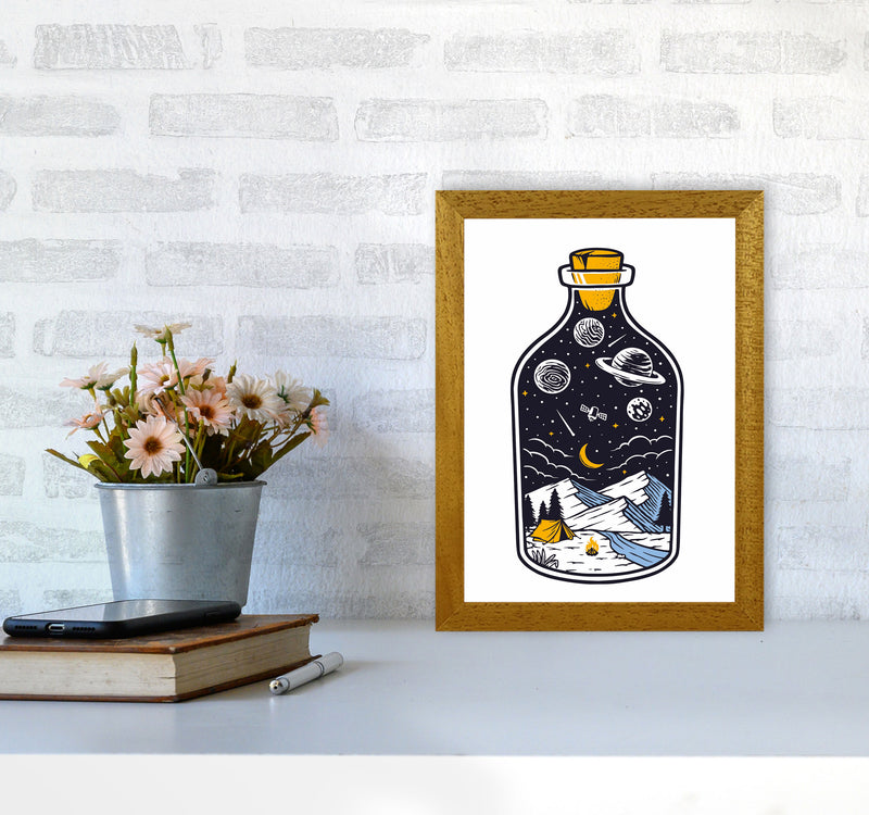 The Universe In A Bottle Art Print by Jason Stanley A4 Print Only