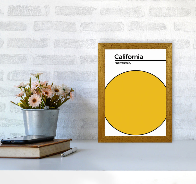 California Find Yourself Art Print by Jason Stanley A4 Print Only