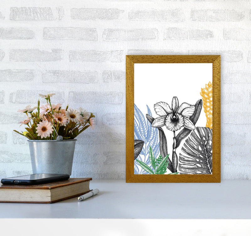 Minimalist Flower Vibes Art Print by Jason Stanley A4 Print Only