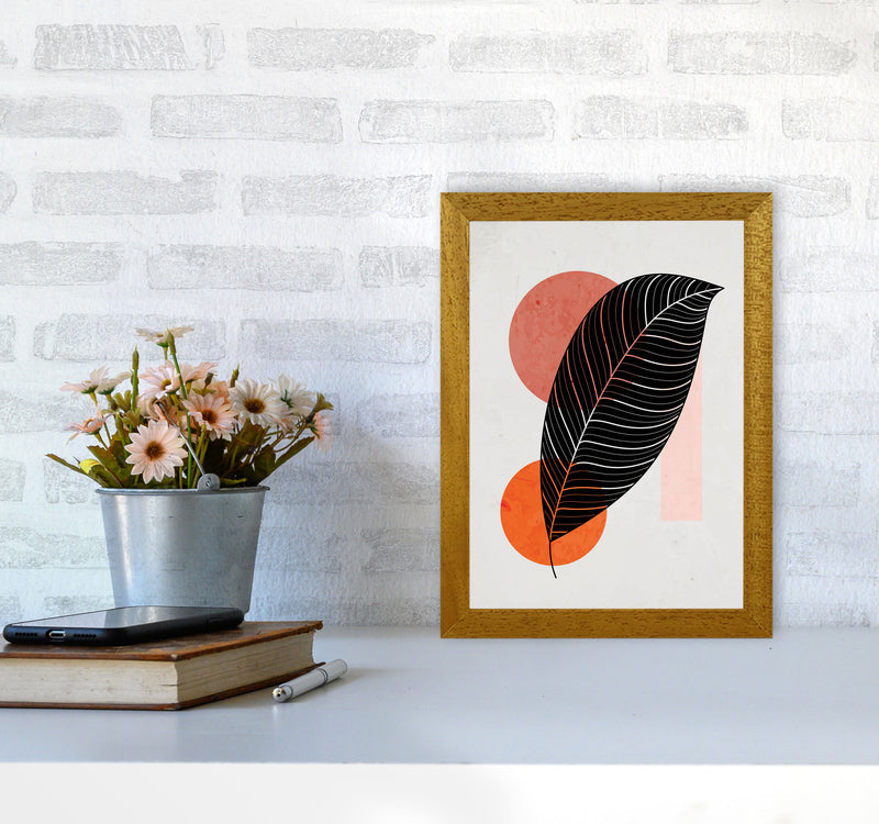 Abstract Leaf Vibe III Art Print by Jason Stanley A4 Print Only