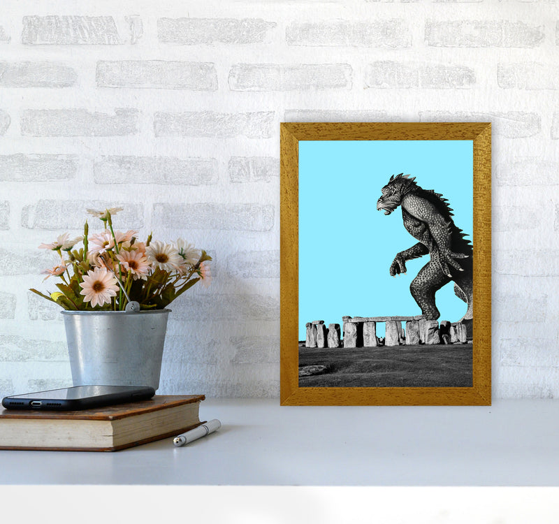 Attack On Stonehenge 2 Art Print by Jason Stanley A4 Print Only
