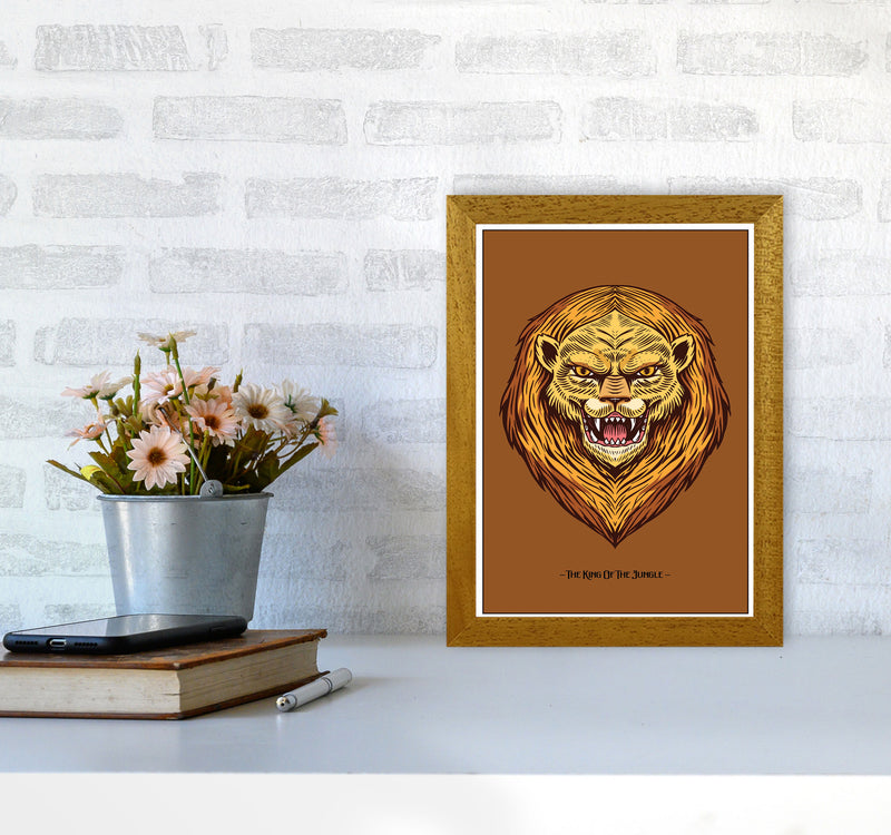 The King Of The Jungle Art Print by Jason Stanley A4 Print Only