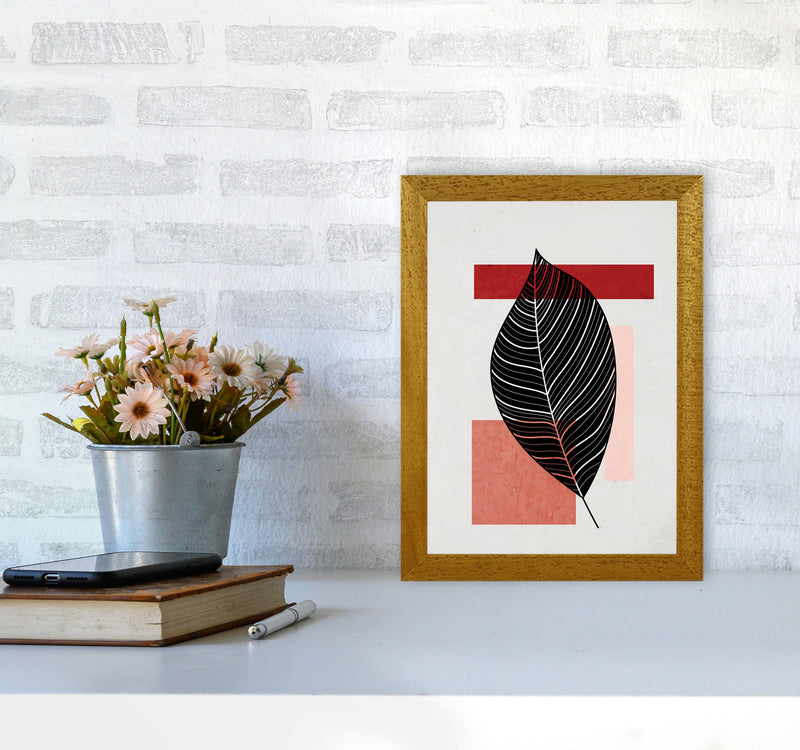 Abstract Leaf Vibe II Art Print by Jason Stanley A4 Print Only