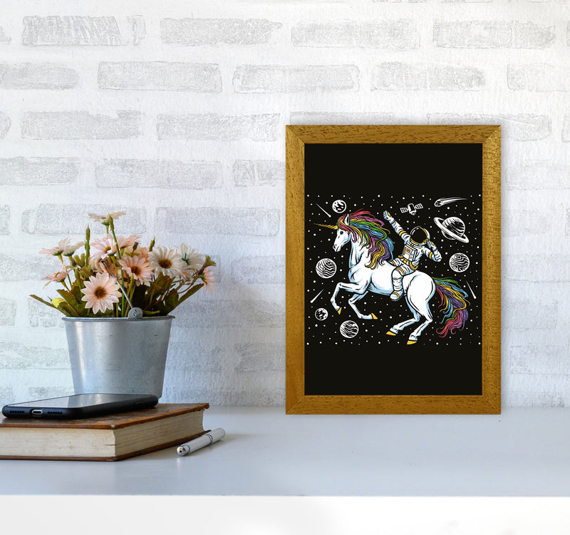 The Galictic Unicorn Art Print by Jason Stanley A4 Print Only