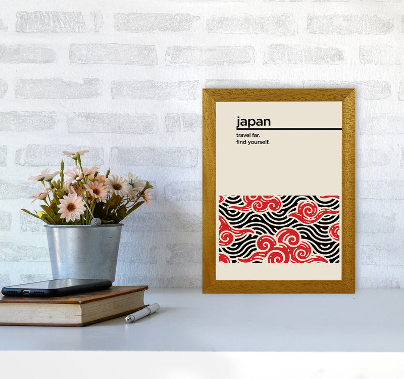 Japan Find Yourself Art Print by Jason Stanley A4 Print Only