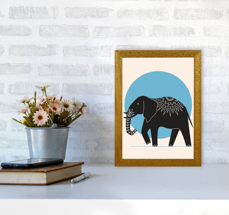 Elephant Moonlight Art Print by Jason Stanley A4 Print Only