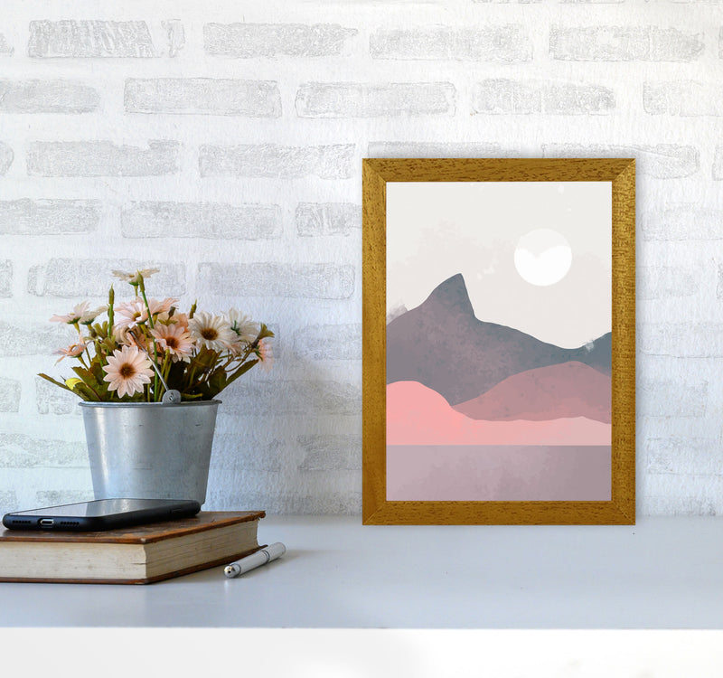 Minimal Landscape Art Print by Jason Stanley A4 Print Only