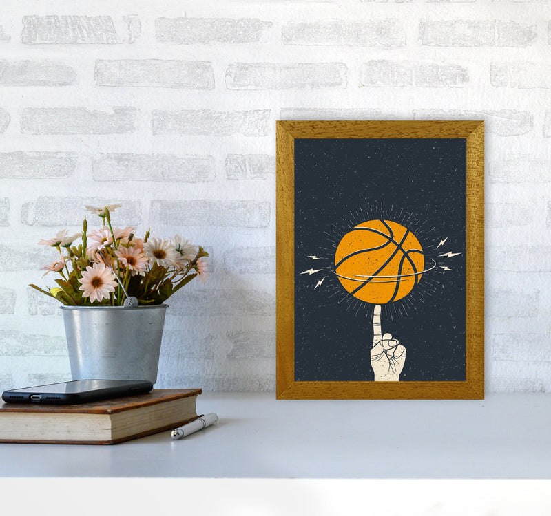 Basketball Is Fun Art Print by Jason Stanley A4 Print Only