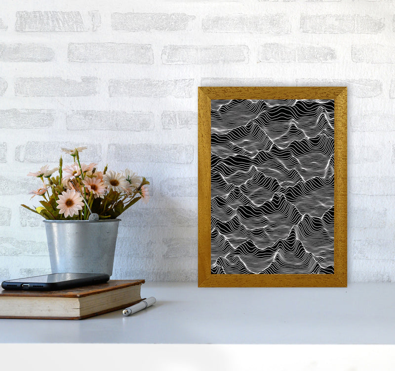 Abstract Mountains Art Print by Jason Stanley A4 Print Only