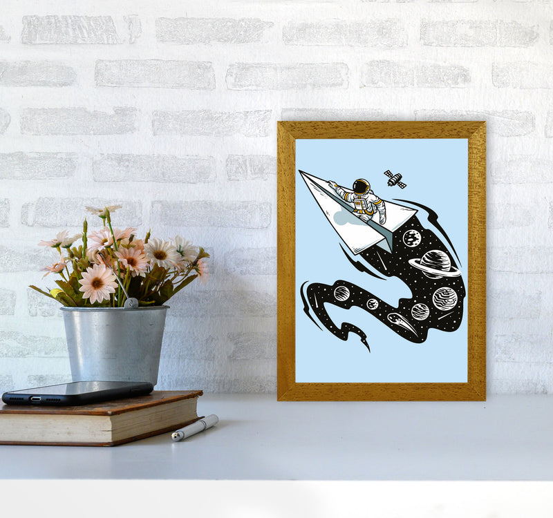 Flying Thru Space Art Print by Jason Stanley A4 Print Only