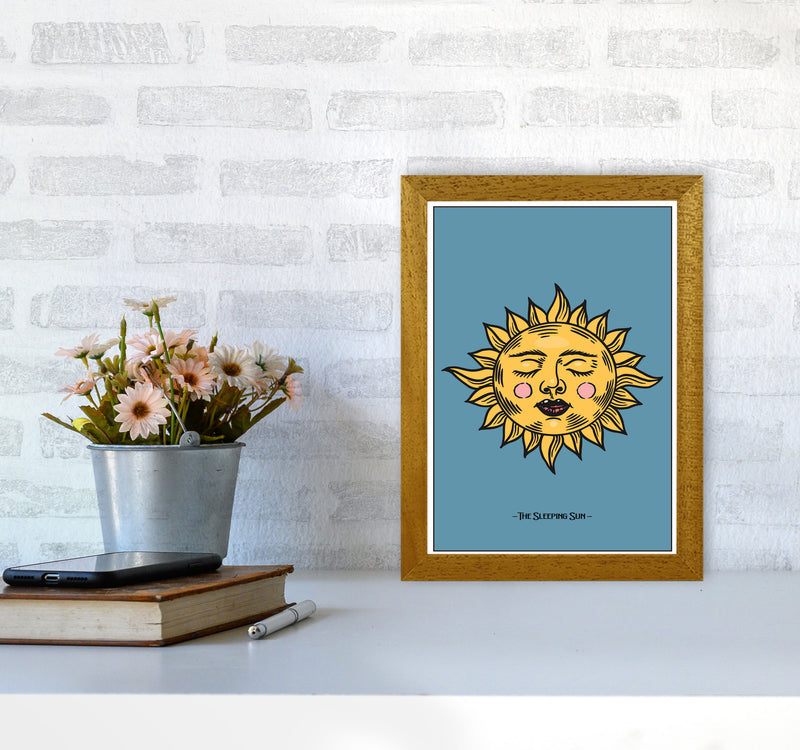 The Sleeping Sun Art Print by Jason Stanley A4 Print Only