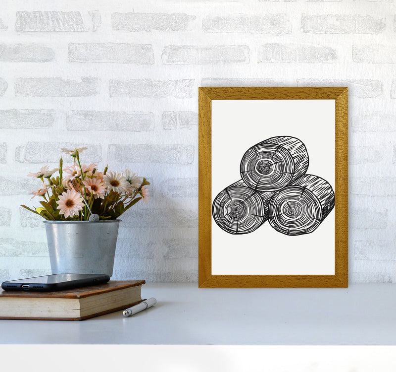 Stack O' Firewood Art Print by Jason Stanley A4 Print Only