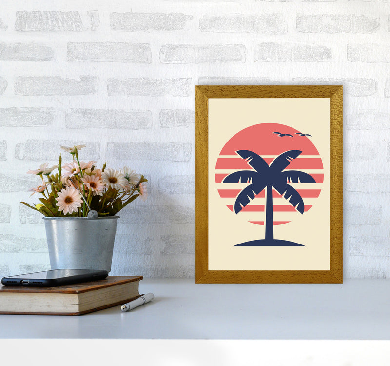 Palm Tree Vibes Art Print by Jason Stanley A4 Print Only