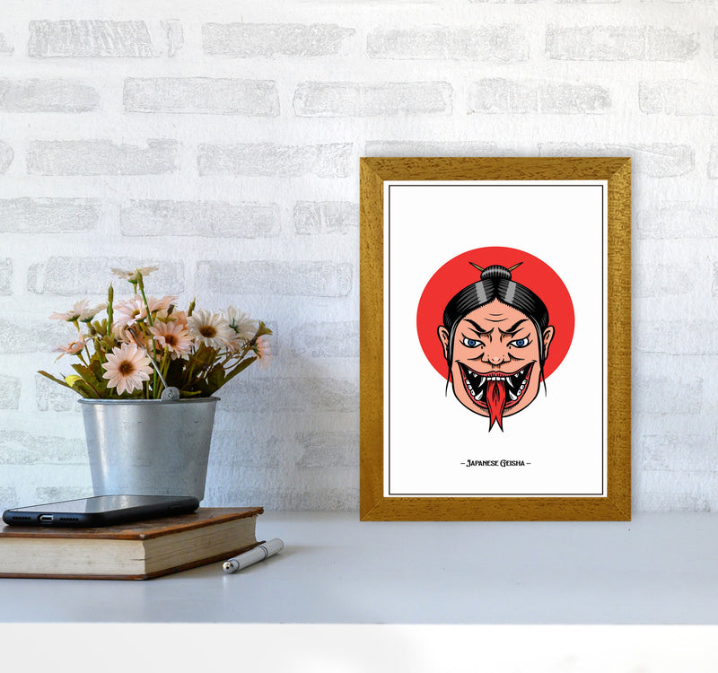 Japanese Geisha Art Print by Jason Stanley A4 Print Only