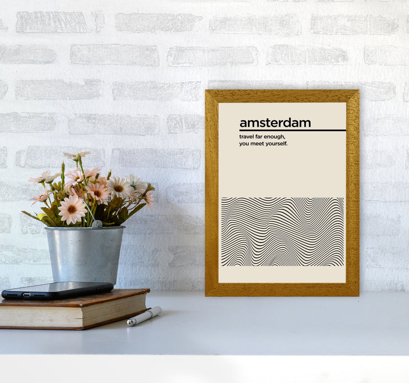 Amsterdam Travel Art Print by Jason Stanley A4 Print Only