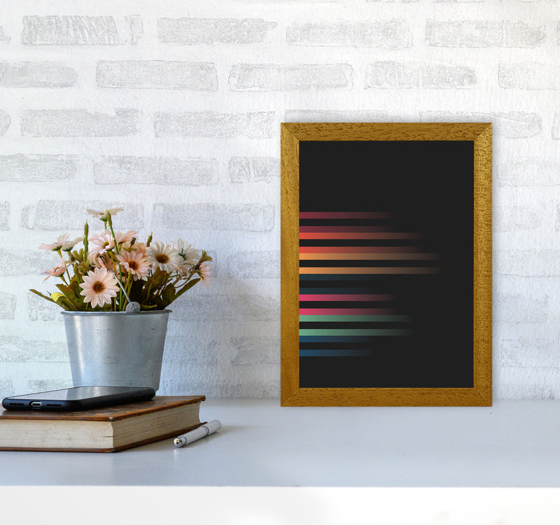 Faded Stripes 1 Art Print by Jason Stanley A4 Print Only