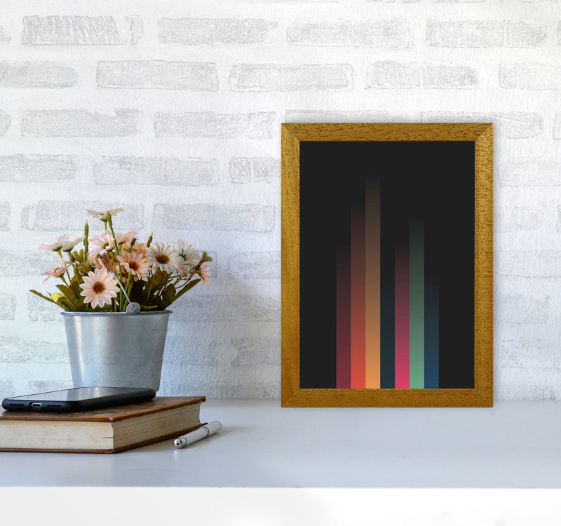 Faded Stripes 3 Art Print by Jason Stanley A4 Print Only