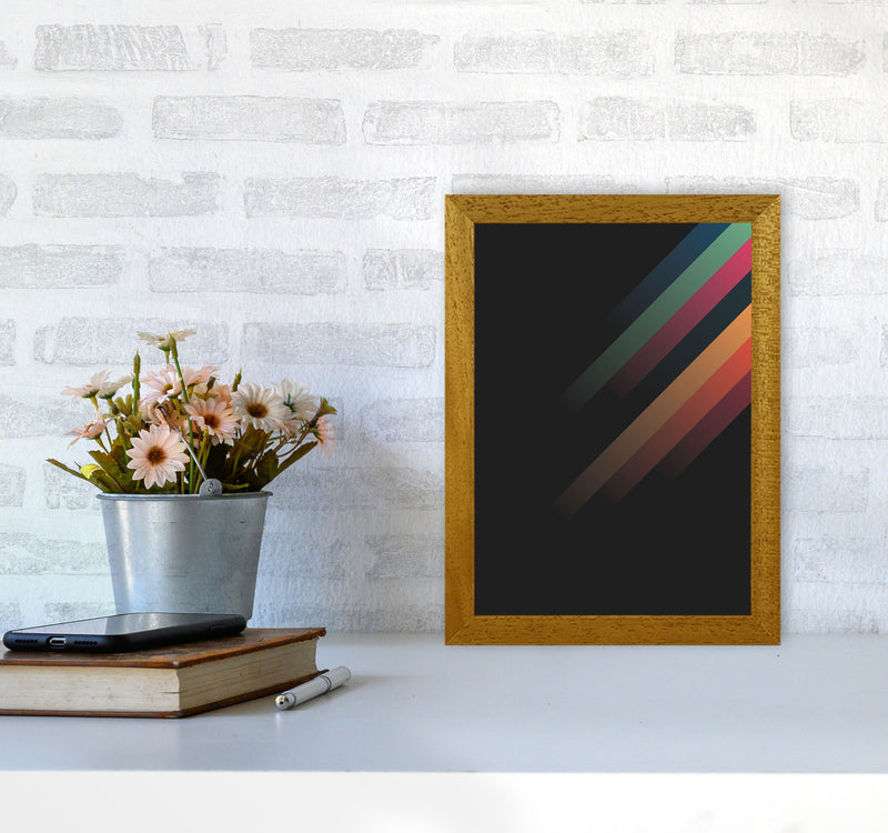 Faded Stripes 2 Art Print by Jason Stanley A4 Print Only