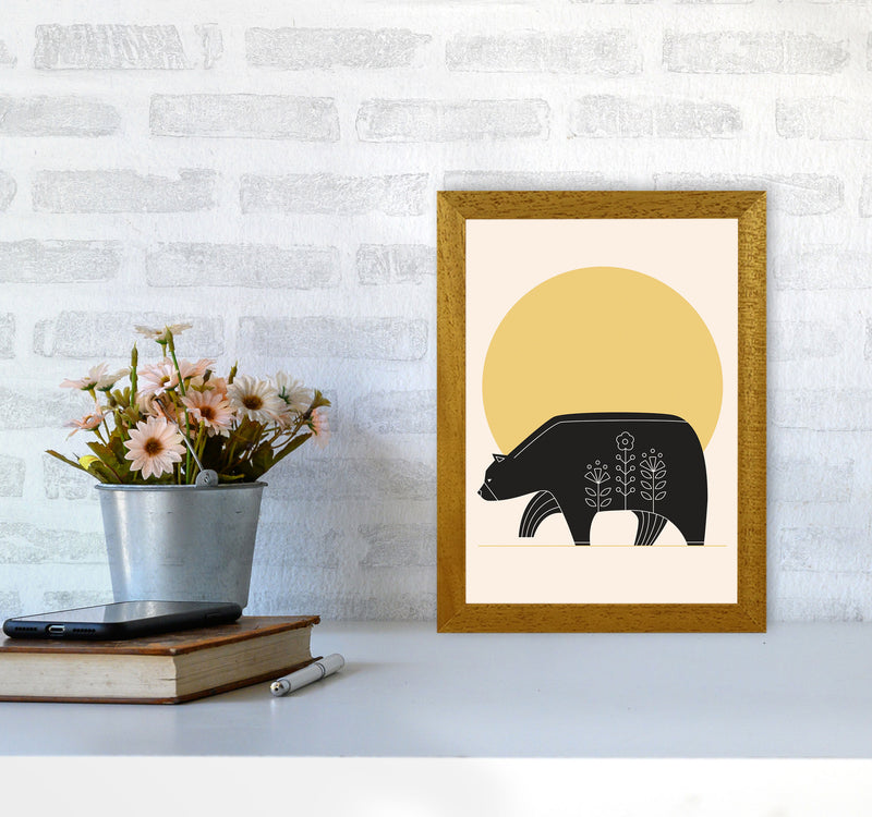 Sunny Day Bear Art Print by Jason Stanley A4 Print Only