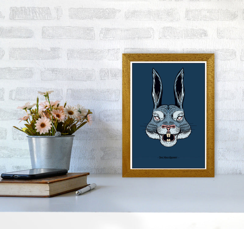 The Mad Rabbit Art Print by Jason Stanley A4 Print Only
