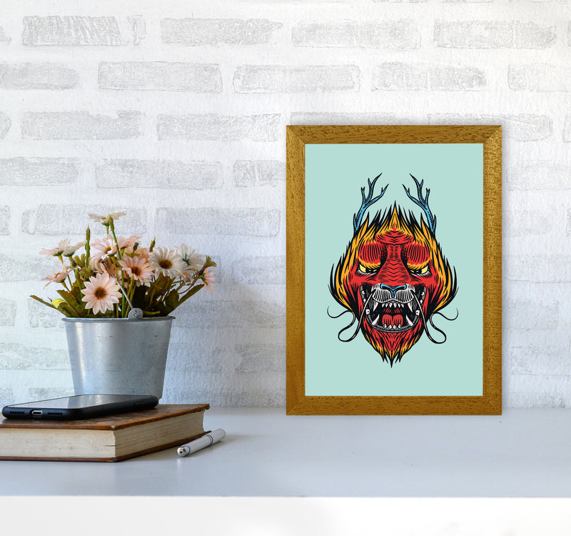 Chinese Dragon Art Print by Jason Stanley A4 Print Only