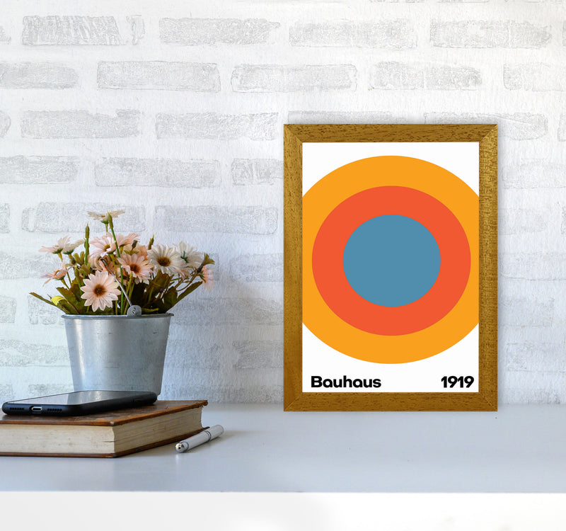 Bauhaus Circle Art Print by Jason Stanley A4 Print Only