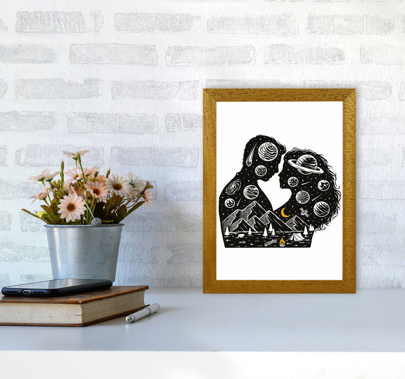 Galactic Love Art Print by Jason Stanley A4 Print Only