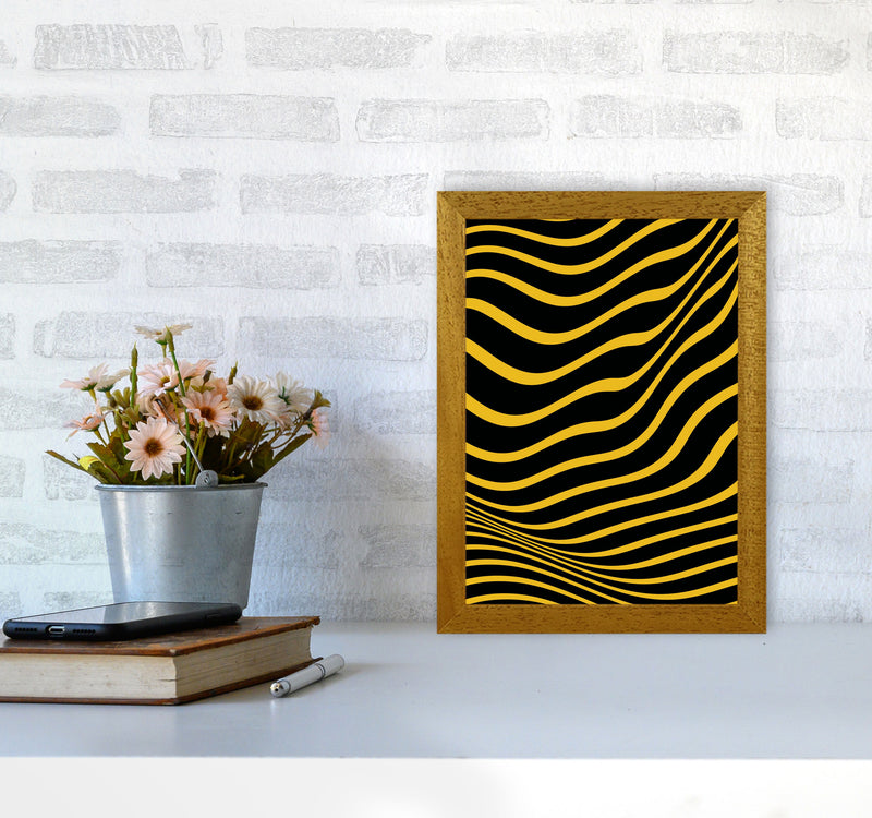 Yellow Vibes Art Print by Jason Stanley A4 Print Only