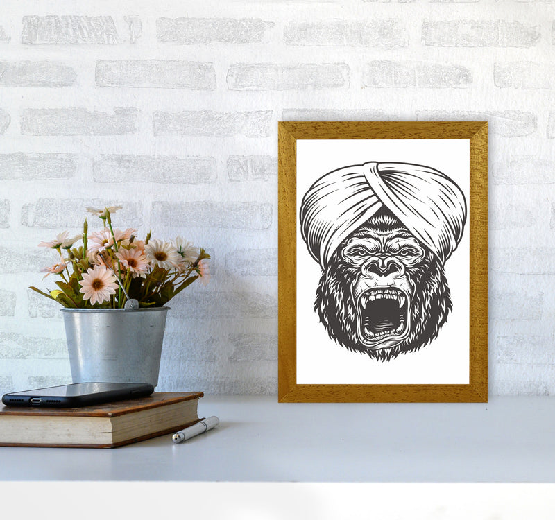 Wise Gorilla Art Print by Jason Stanley A4 Print Only