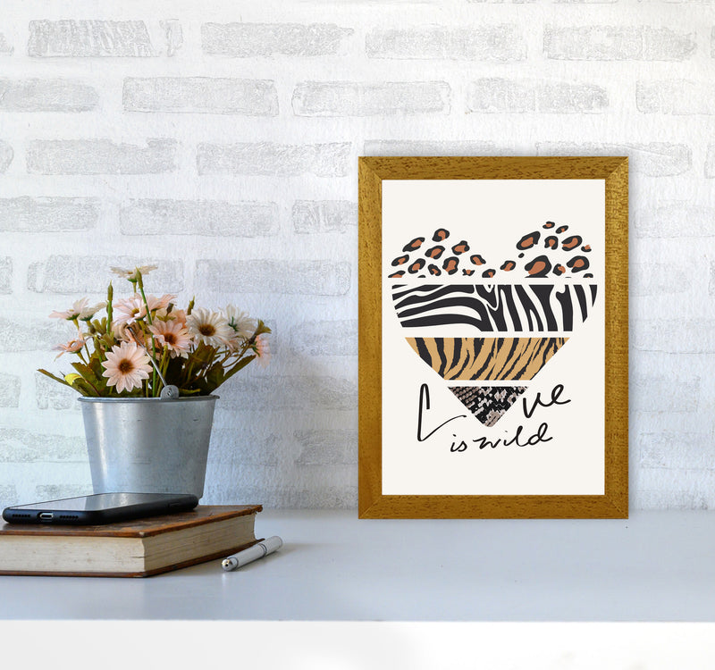 Love Is Wild Art Print by Jason Stanley A4 Print Only