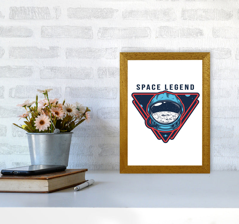 Space Legend Art Print by Jason Stanley A4 Print Only