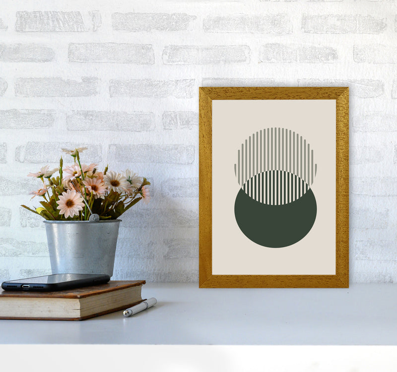 Minimal Abstract Circles III Art Print by Jason Stanley A4 Print Only