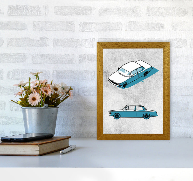 Minimal Car Series I Art Print by Jason Stanley A4 Print Only