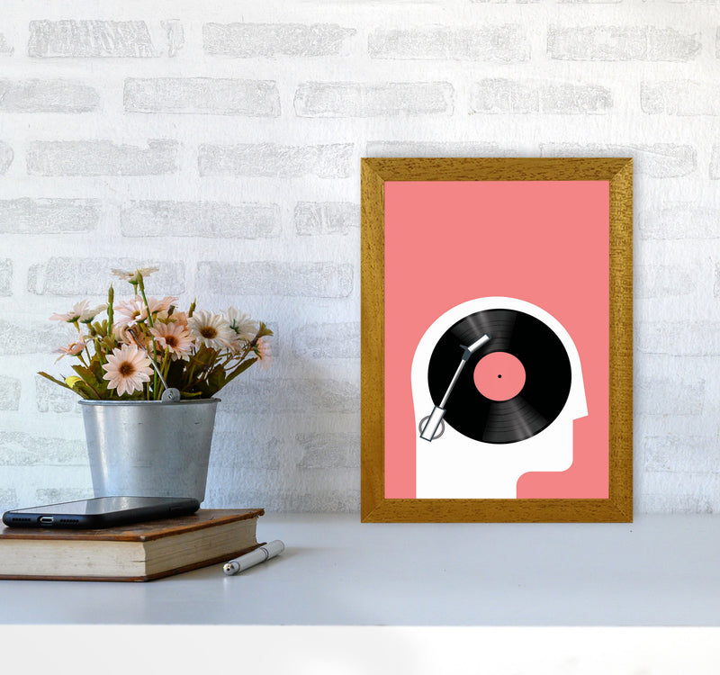 Listen To Records Art Print by Jason Stanley A4 Print Only