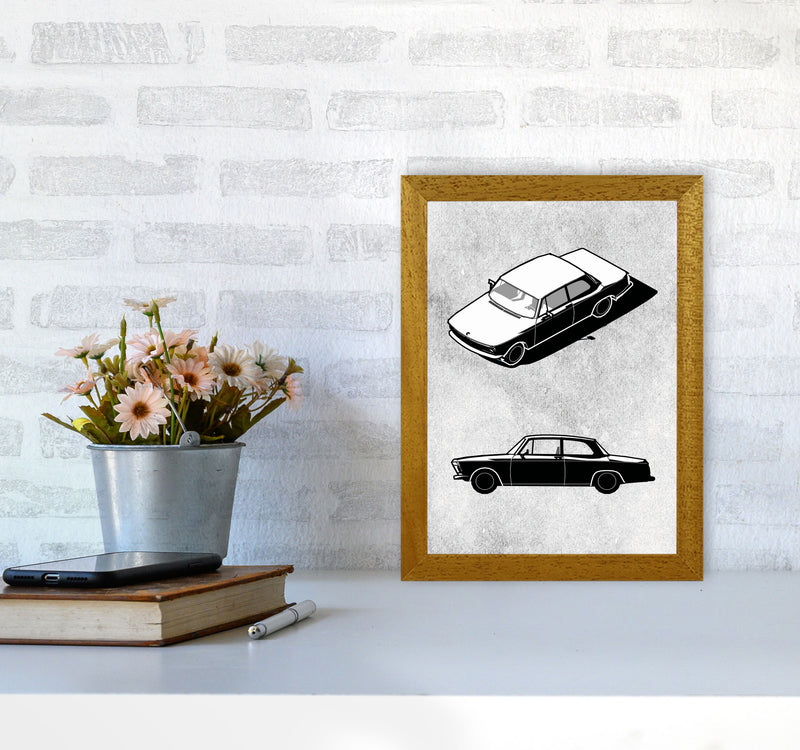 Minimal Car Series II Art Print by Jason Stanley A4 Print Only