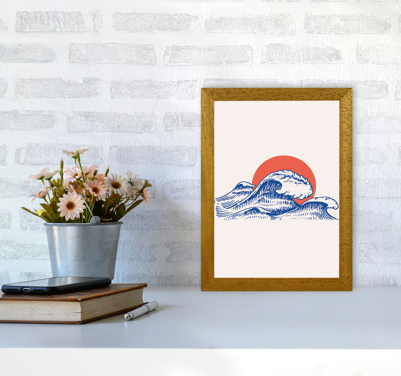 Chill Waves Art Print by Jason Stanley A4 Print Only
