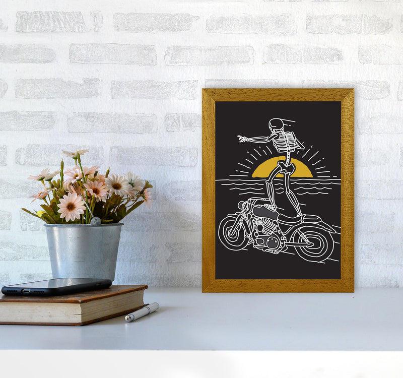Freedom Rider Art Print by Jason Stanley A4 Print Only
