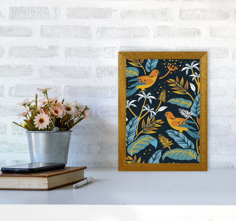 Birds And Plants Art Print by Jason Stanley A4 Print Only