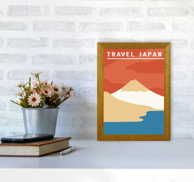 Traval Japan Minimilism II Art Print by Jason Stanley A4 Print Only