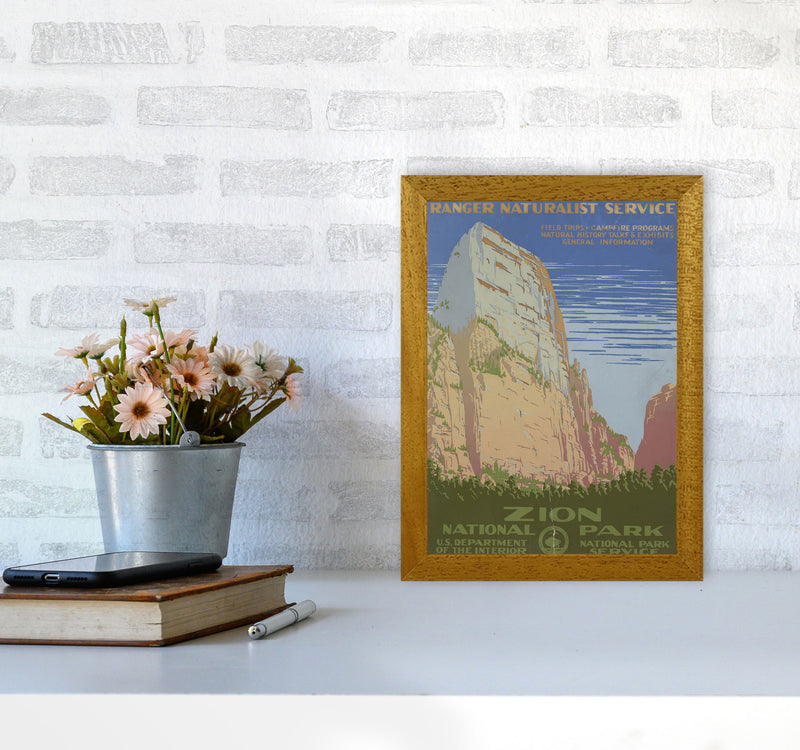 Zion National Park Art Print by Jason Stanley A4 Print Only