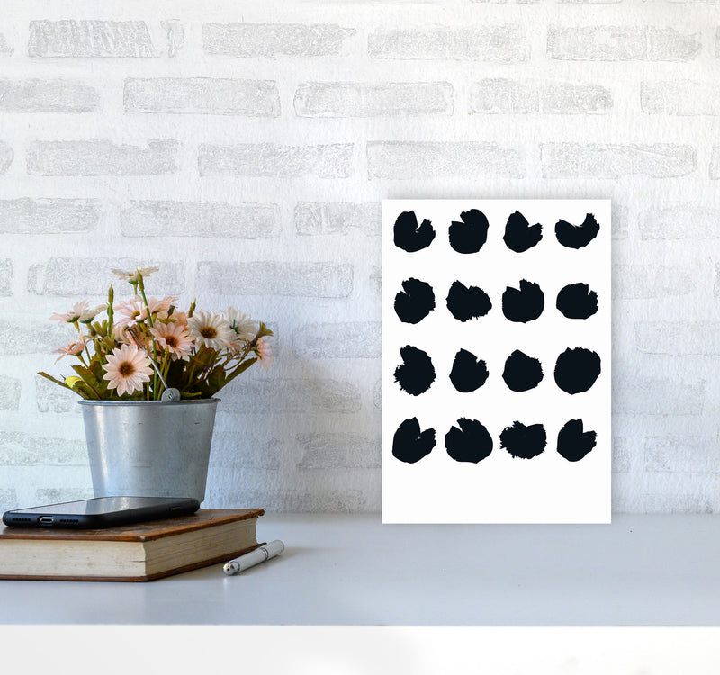 Minimal Geometric Series - 44 Art Print by Jason Stanley A4 Black Frame