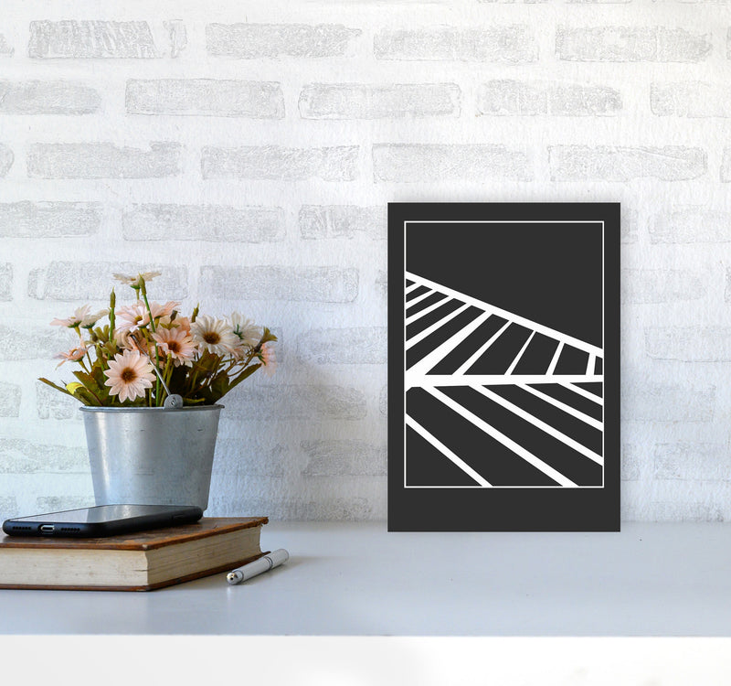 Minimal Geometric Series - 25 Art Print by Jason Stanley A4 Black Frame